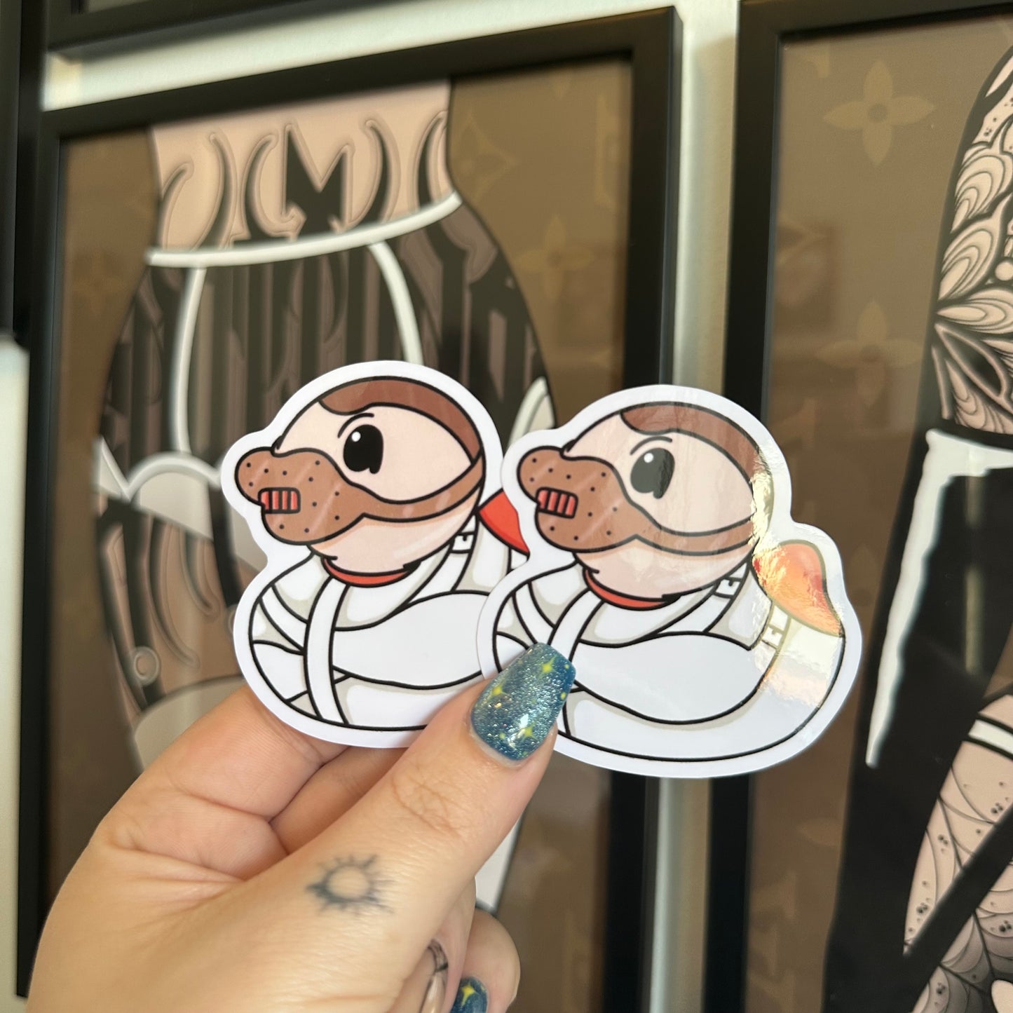 Hannibal Duck Sticker