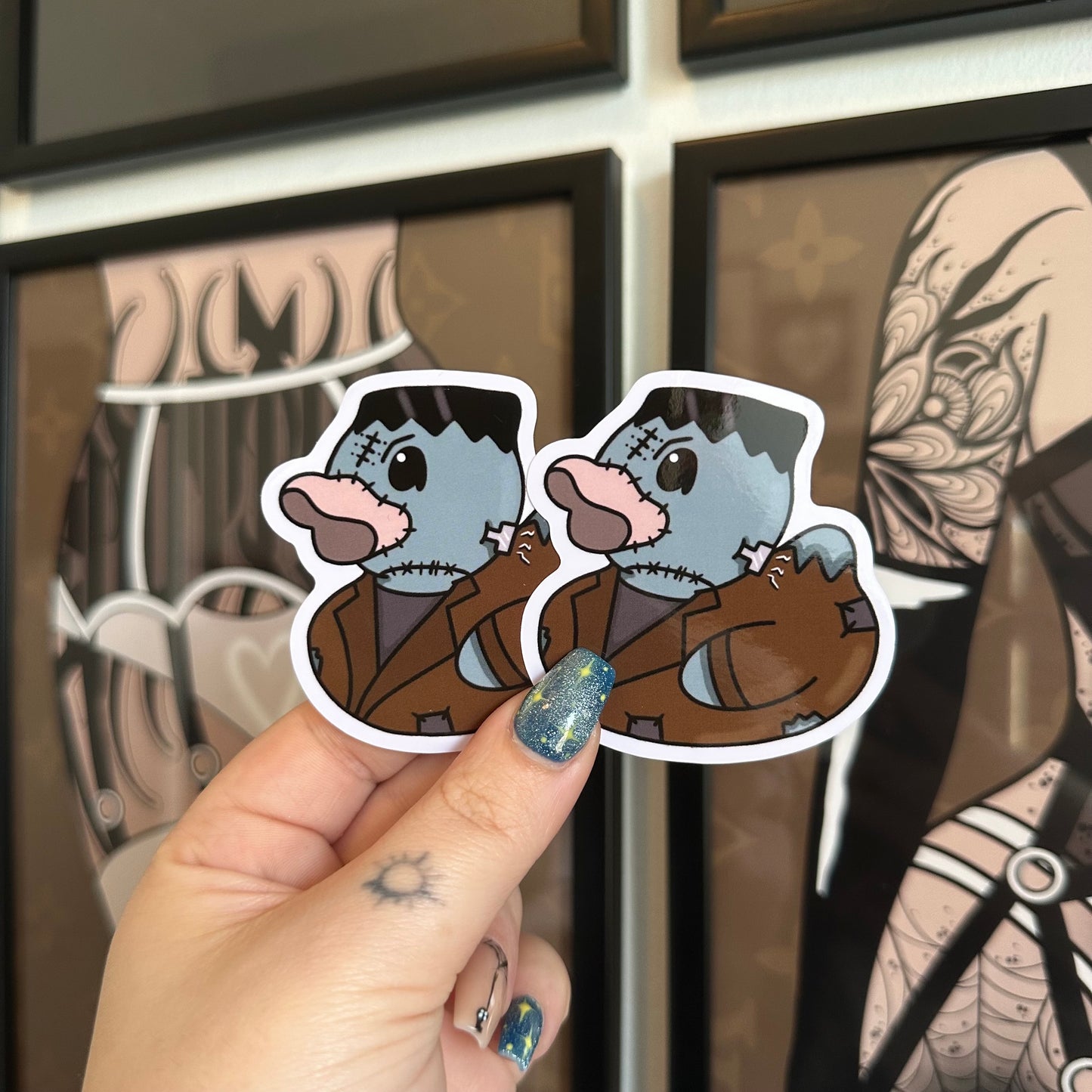 Frankie Duck Sticker