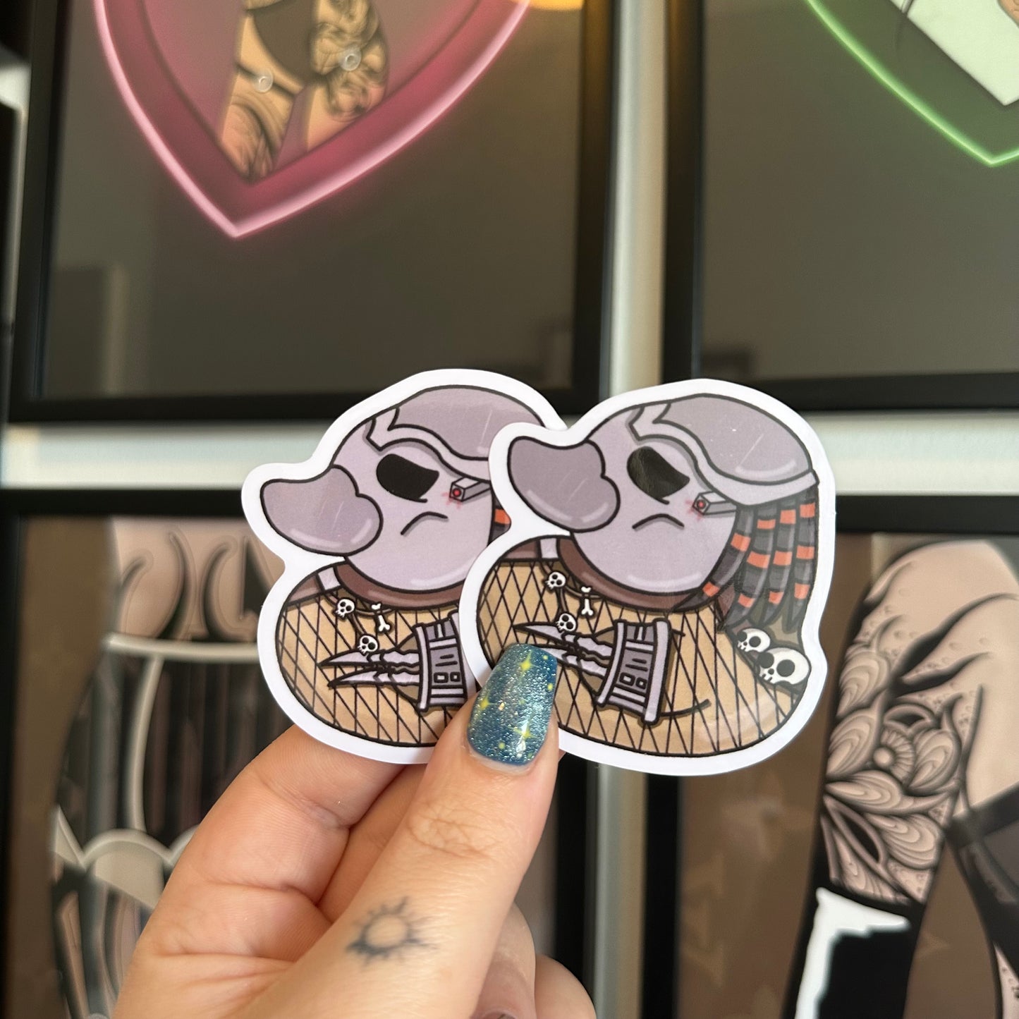 Predator Duck Sticker