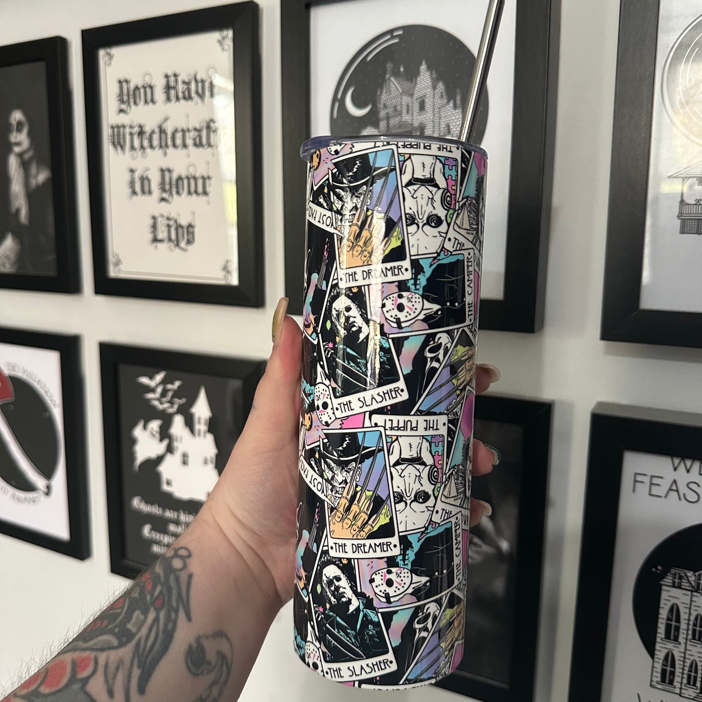 Horror Tarot 20oz Tumbler