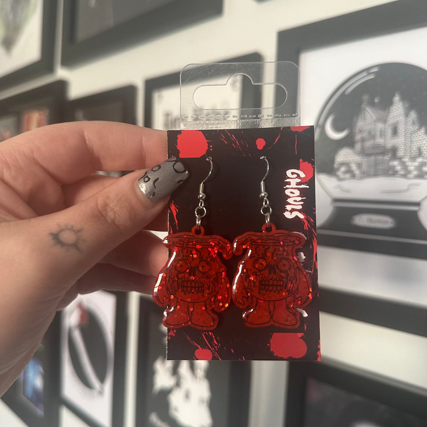 BMTH cool aid earrings