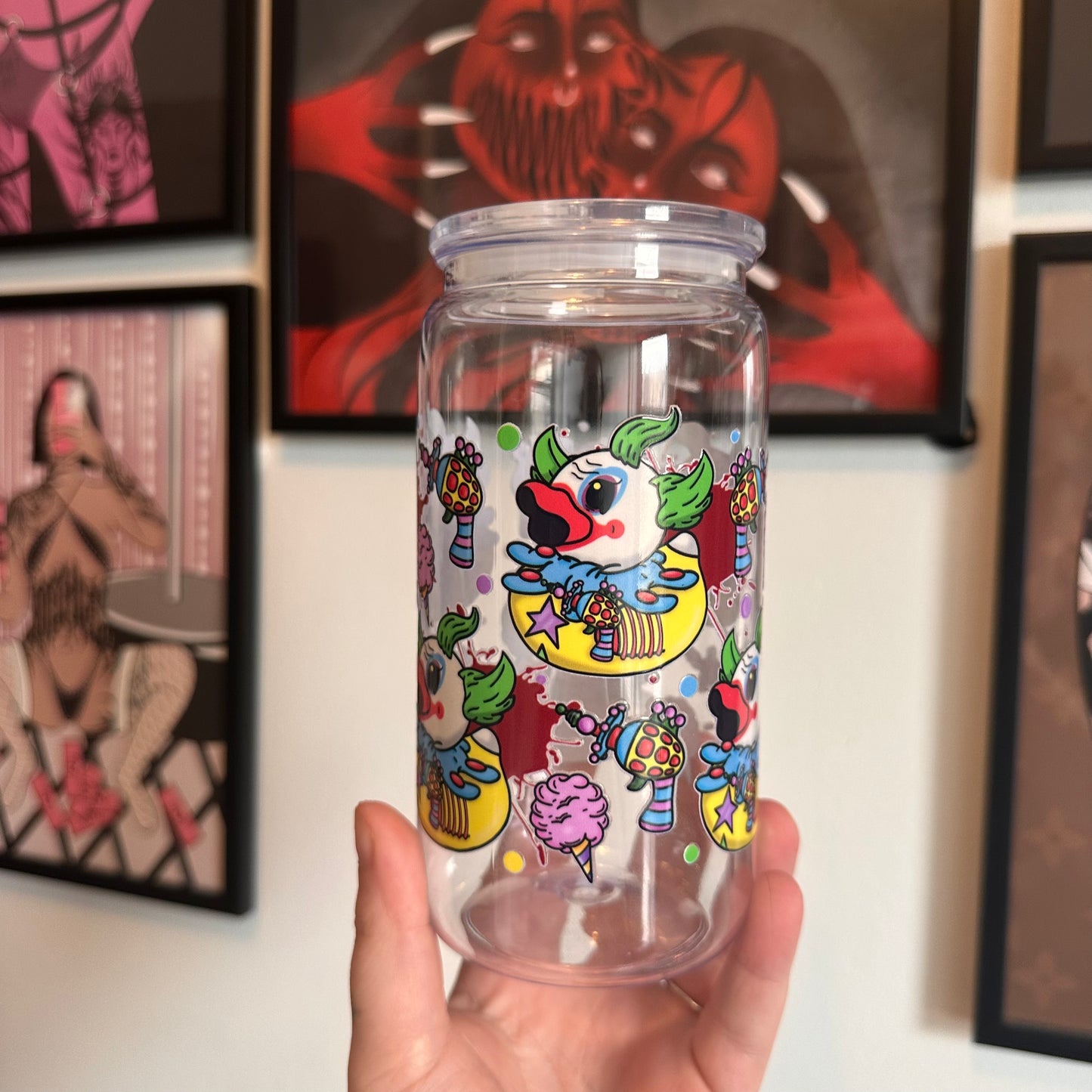 Shorty ducky 16oz reusable cup