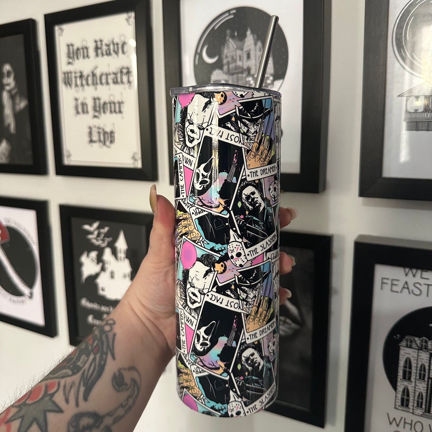 Horror Tarot 20oz Tumbler