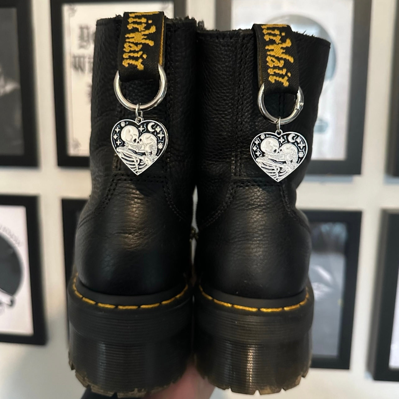 The Lovers Boot Charms