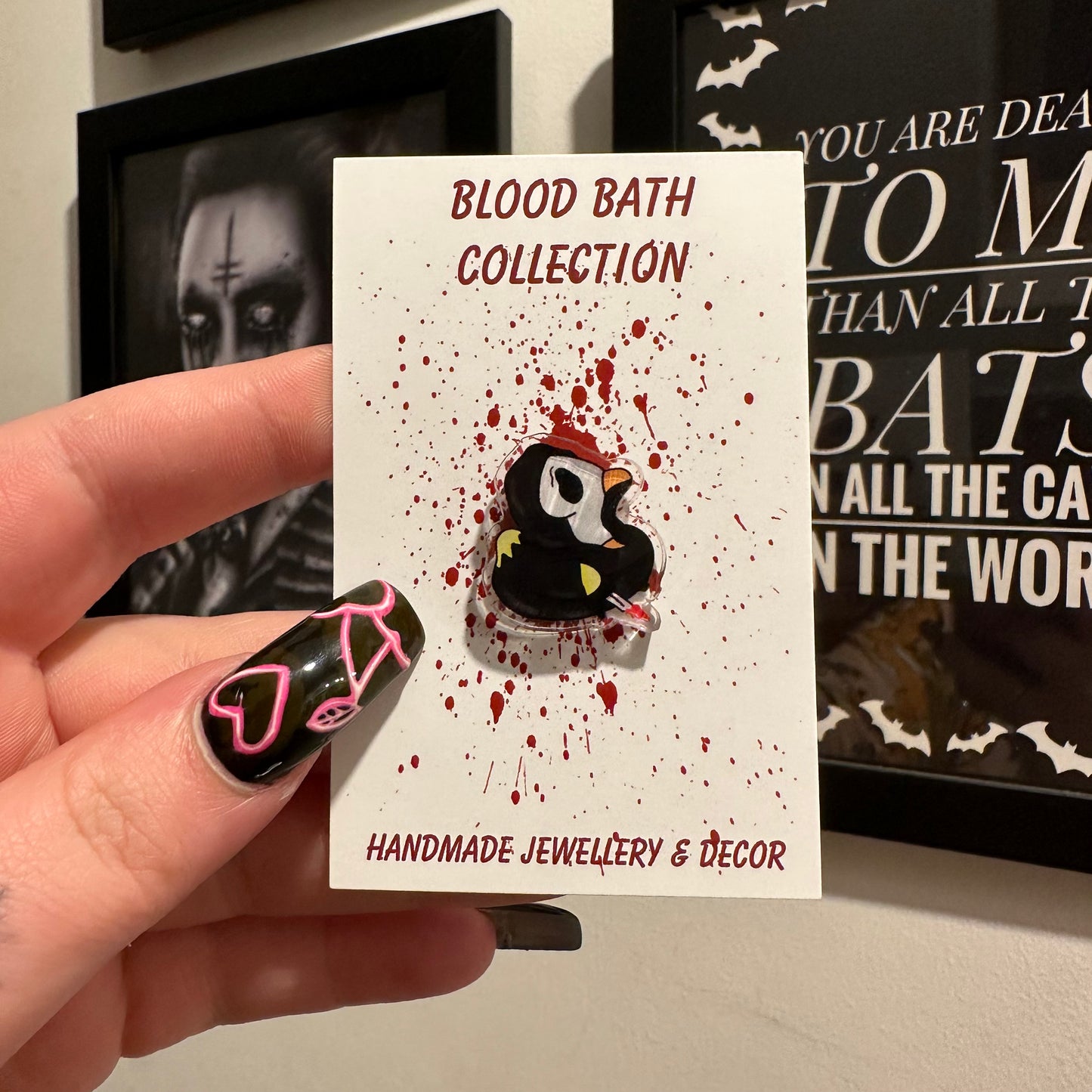 Ghostie Duck Pin
