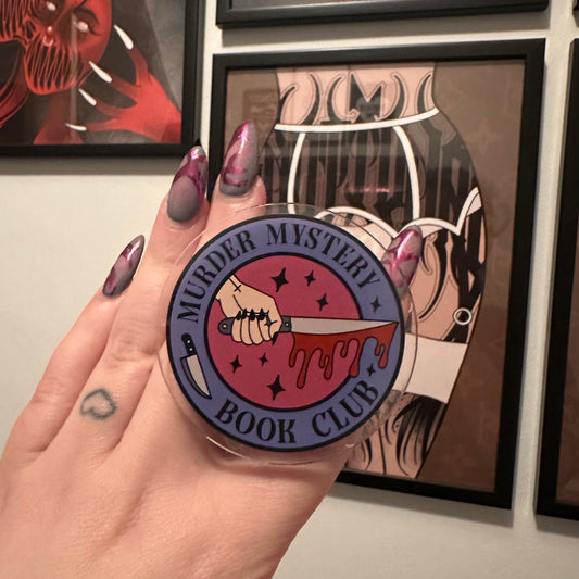 Murder mystery Kindle Grip