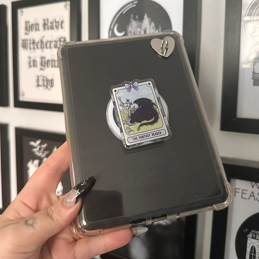 Fantasy reader MagSafe e-reader grip