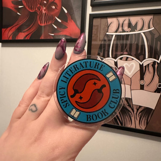 Spicy literature Kindle Grip