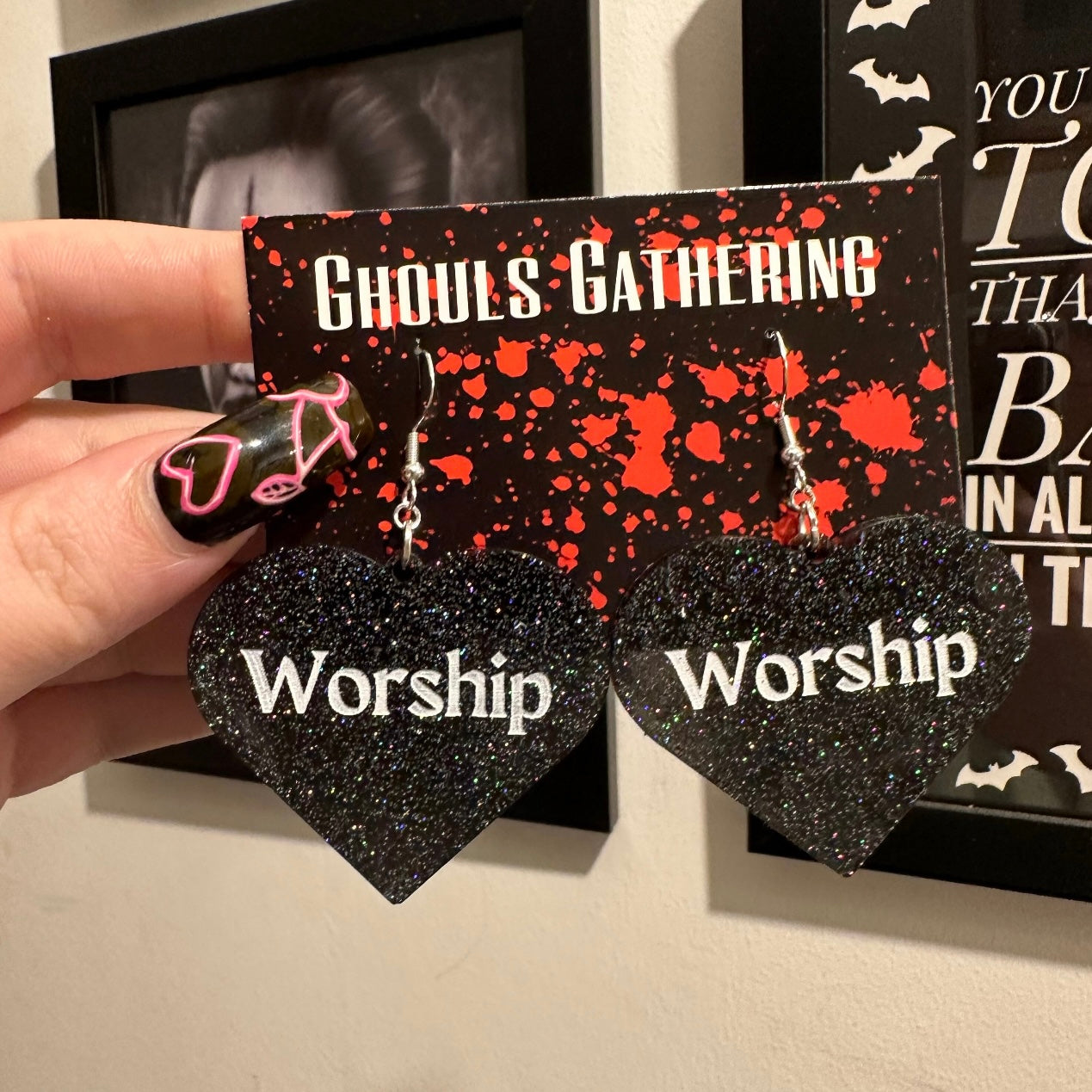 Worship earrings