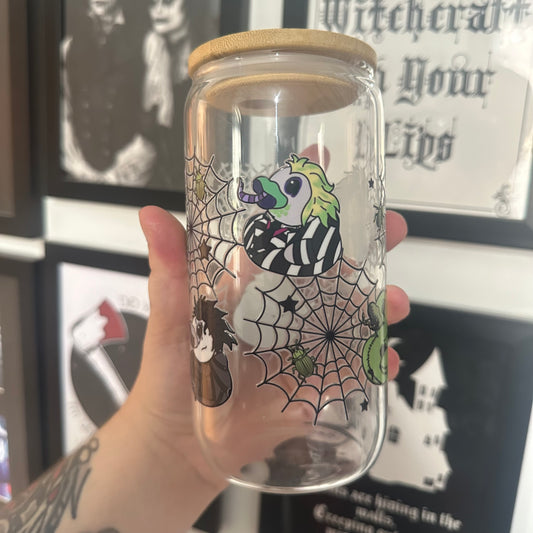 Burton boys duck 16oz glass Libby cup