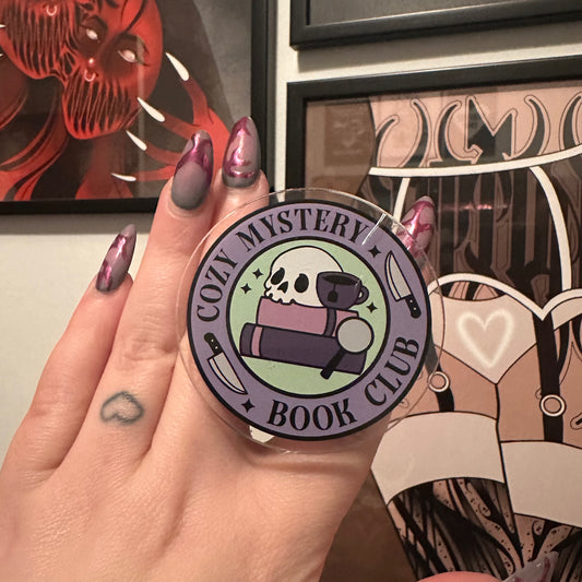 Cozy Mystery Kindle Grip