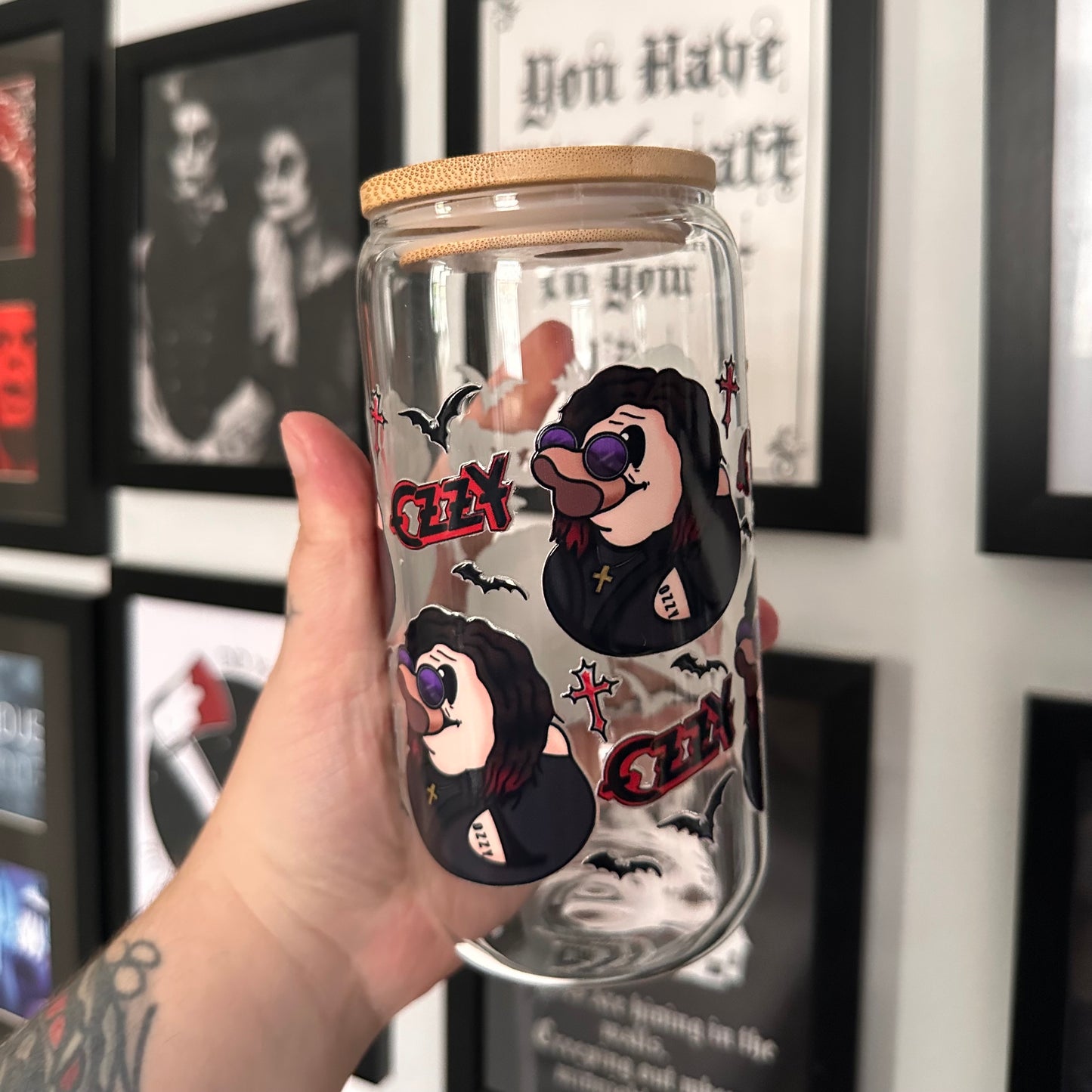 Ozzy duck 16oz reusable cup