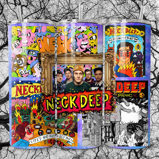 Neck Deep Tumbler - PREORDER