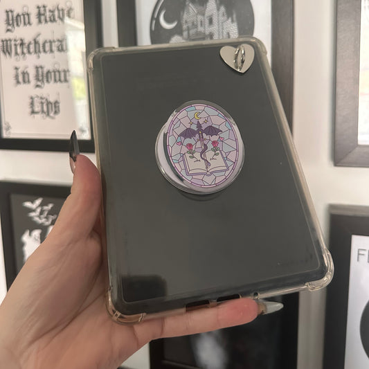 Stainglass Dragon MagSafe e-reader grip