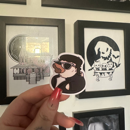 Michael Duck Sticker