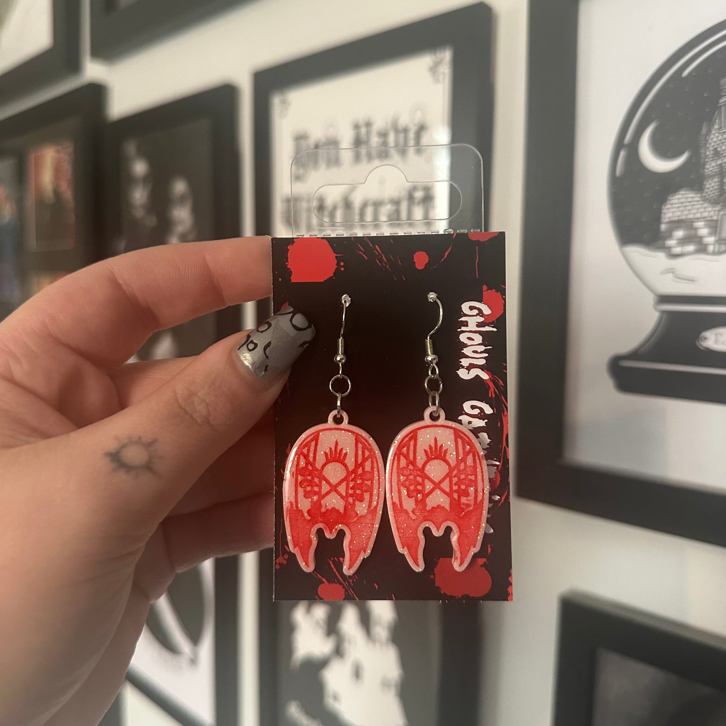 Mask earrings