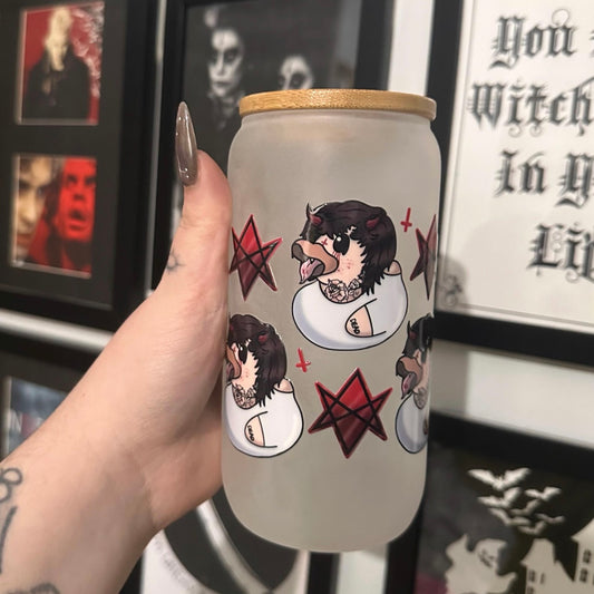 BMTH duck 16oz glass Libby cup