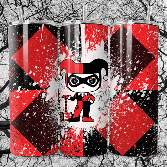 Harley Quinn 20oz Tumbler - PREORDER