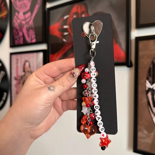 Naughty kindle / phone charm