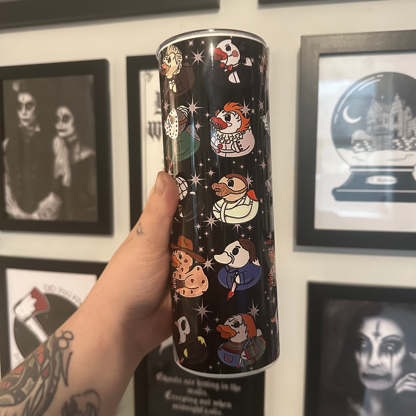 Horror Duckie 20oz Tumbler - PREORDER