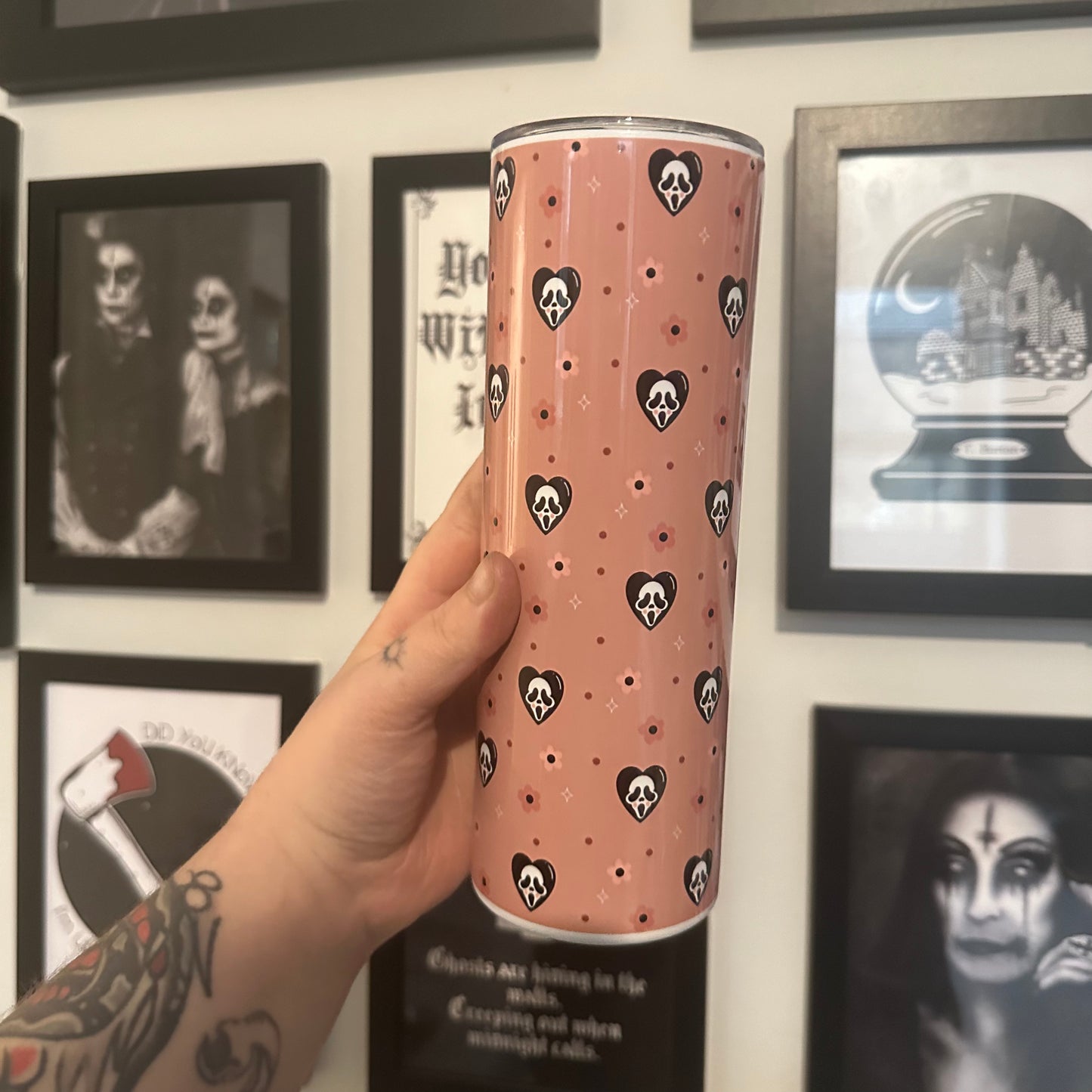 Valentine Ghost 20oz Tumbler - PREORDER